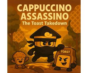 Cappuccino Assassino: The Toast Takedown: An Epic Breakfast Battle of Foam and Flame, Where Only One Cup Shall Stand - Mamma mia, this is pure Italian brainrot!