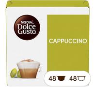 Cappuccino gourmand 96 capsules pack 6x16 boisson café lactée onctueuse douce et sucrée plaisir quotidien