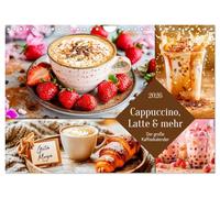 Cappuccino, latte et autres - Le grand calendrier du café, Version française (Calendrier mural 2026 DIN A4 portrait), Calendrier CALVENDO mensuel