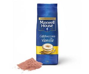 Cappuccino Soluble Maxwell House - Vanille - 1 Kg