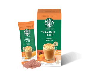 Cappuccino Starbucks Caramel Latte - 5 dosettes individuelles