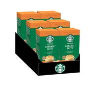 Cappuccino Starbucks Caramel Latte - 6 boîtes - 30 dosettes individuelles