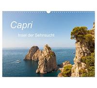 Capri, Insel der Sehnsucht (Wandkalender 2026 DIN A3 quer), CALVENDO Monatskalender: Landschaftsbilder der Insel Capri