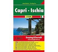Capri - Ischia 1 : 30 000. Île de poche + Les cinq grands