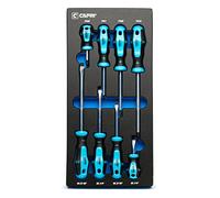 Capri outils Kontour Lot de tournevis, 8 pièces avec le plateau de mécanique