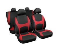 Capri Set Liners Coordonnées Noir Rouge 2 Avant 2 Arrière