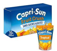 Capri-Sun Capri-Sun Fruit Crush Tropical 10x20CL Poches - Les 10 mini poches de 20cl