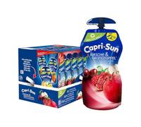 Capri-Sun Cherry & Pomegranate, Boisson aux Fruits, Cerise et Grenade, 330ml, Pack de 15 Poches