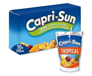 CAPRI SUN - Tropical Poche 10X20Cl