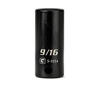 Capri Tools 3/8" Douille à choc semi-profonde 9/16"