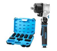 Capri Tools Lot de 9 embouts à impact à 6 points, SAE, 3/4 po