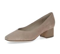CAPRICE 9-22315-42 Escarpins en Daim Taupe pour Femme, 37 EU