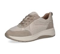 CAPRICE 9-23708-45 Baskets pour Femme, Blanc cassé/Fur, 36 EU, Fourrure Blanc cassé, 36 EU