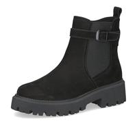 CAPRICE 9-25413-45 Bottes tendance pour femme Noir NUBUC Taille 38 EU, Noir nubuck., 38 EU