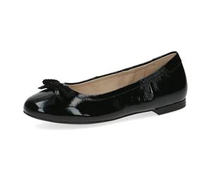 CAPRICE 9-9-22112-20, Ballerine, Black Naplak,
