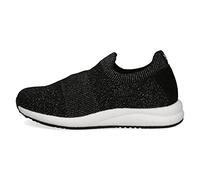 CAPRICE 9-9-24703-28, Basket Femme, Black Knit, 39 EU