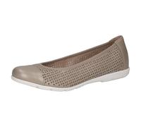 Caprice Ballerine pour Femme 9-22151-42, Stone Perlato, 40 EU