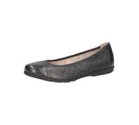 Caprice Ballerines 22151-42 N Cuir perforé bleu nuit Femme Taille 37