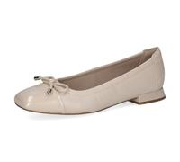 CAPRICE Ballerines Femme à Talon, Beige (Cream Pearl CO), 42 EU