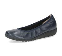 Caprice Ballerines en Cuir pour Femme, Ocean Deer, 39 EU
