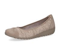 CAPRICE Ballerines Plates Femme, Marron (MUD Comb), 40 EU