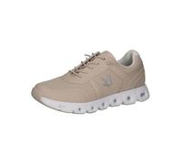 CAPRICE Baskets Basses Femme à Lacets Véganes, Beige (Sand Comb), 36 EU
