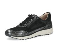 CAPRICE Baskets Basses Femme en Cuir avec Semelle Amovible