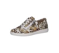CAPRICE Baskets Basses Femme en Cuir Coupe Basse