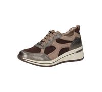 CAPRICE Baskets Basses pour Femme 9-23305-43, Piombo Comb, 37 EU Large