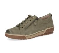 CAPRICE Baskets Basses pour Femme 9-23702-43, Olive Nubuck, 41 EU