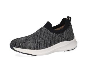 CAPRICE Baskets Femme à Enfiler sans Lacets, Bleu (Ocean Knit), 38 EU