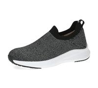 CAPRICE Baskets Femme à Enfiler sans Lacets, Noir (Black Knit), 40 EU