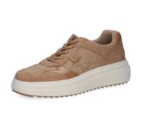 CAPRICE Baskets Femme Basses, Marron (Camel Comb), 42 EU