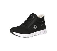 CAPRICE Baskets hautes pour femme - Vegan - Imperméables, Noir/comb, 40 EU