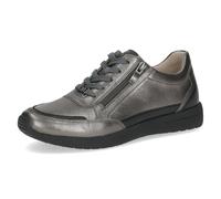 CAPRICE Baskets pour Femme 9-23721-44 DK Grey Metal, 39 EU, Gris foncé métallisé, 39 EU
