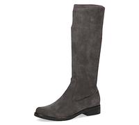 CAPRICE Femme 9-25512-41 Botte Haute Jusqu'au Genou, Gris, 40.5 EU