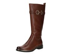 CAPRICE Femme Damen 9-25516-45 Botte Haute Jusqu'au Genou, Cognac Comb, 36 EU