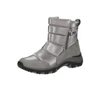 CAPRICE Bottes d’hiver femme sans talon véganes déperlantes, Marron (Taupe Comb), 36 EU