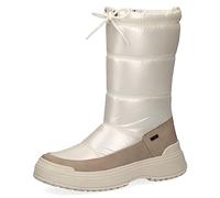 CAPRICE Bottes d’hiver femme sans talon véganes déperlantes, Multicolore (Pearl Comb), 40,5 EU