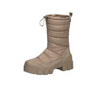 CAPRICE Bottes d'hiver Climotion pour femme avec talon - Imperméables - Doublure - Largeur G - Vegan, Citron vert fluo, 39 EU