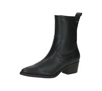 CAPRICE Bottes femme à talon avec fermeture éclair Vegan, Noir (Black Stretch), 36 EU