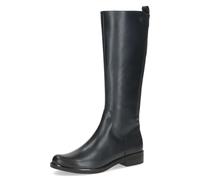 CAPRICE Bottes femme en cuir à fermeture éclair, Bleu (Ocean Comb), 37,5 EU