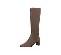 CAPRICE Bottes Longues Plates pour Femme 9-25547-41 Haute Jusqu'au Genou, Café Stretch, 41 EU