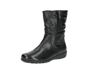 CAPRICE Bottes pour Femme 9-26456-43 Tendance, Nappa Noir, 42 EU Large
