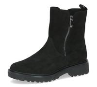 CAPRICE Bottes tendance pour femme 9-25414-45 - Nubuc noir - Taille 37 EU, Noir nubuck., 37 EU