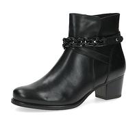 CAPRICE Bottines 9-25336-41 - Largeur G, Nappa noir, 37 EU