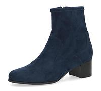 CAPRICE Bottines à talon Climotion élégantes pour femme - Petit talon - Largeur G - Vegan, Ocean Stretch, 42 EU