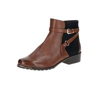 CAPRICE Bottines à Talon pour Femme 9-25308-43, Cognac Comb, 36 EU