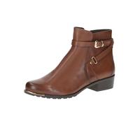 CAPRICE Bottines à Talon pour Femme 9-25308-43, Cognac Nappa, 42 EU