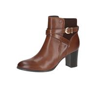 CAPRICE Bottines à Talon pour Femme 9-25355-43, Nappa Cognac, 37 EU